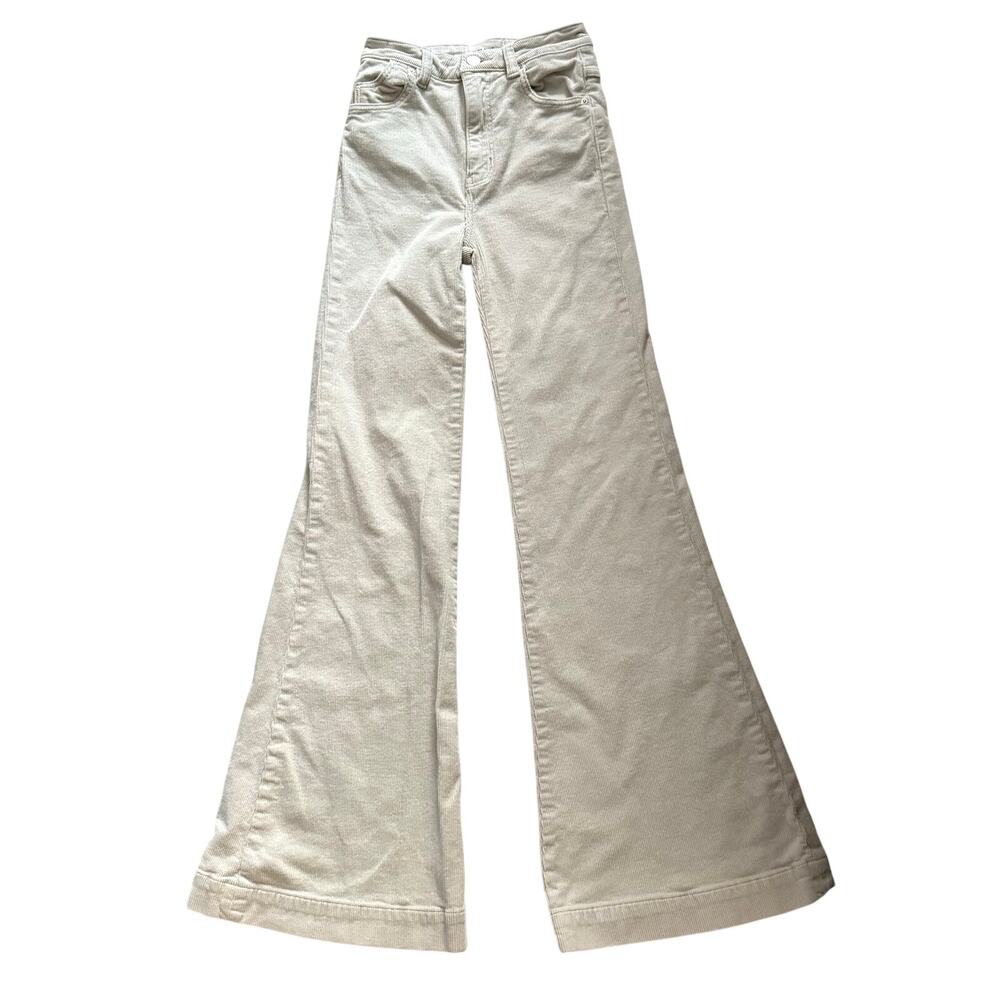 Rolla’s Pants Women’s Size 24 Cream/White Eastcoast Flare